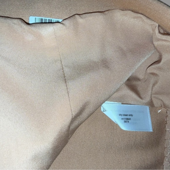 LANE BRYANT Ponte Bryant Collarless Blazer - Tan Women’s 16 - Picture 9 of 16